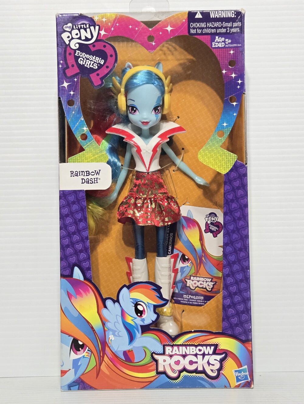 My Little Pony Rainbow Dash Doll New